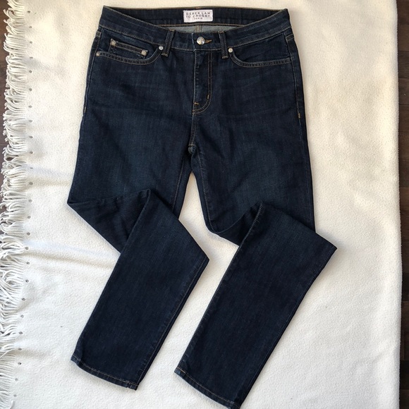 Derek Lam 10 Crosby Denim Dark Wash Devi Mid-Rise Skinny Jeans Size 28 - Picture 2 of 12